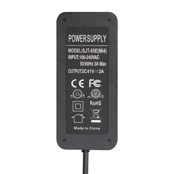 Cargador 36V (salida 41v) 2A conector GTC 8mm magnético para Mi4 pro - Imagen 2