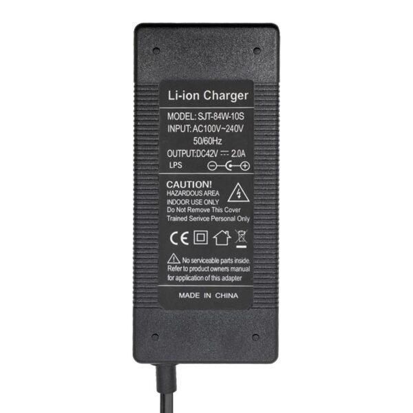 Cargador 36V (salida 42v) 2A conector DC 5,5x2,5 - Imagen 2