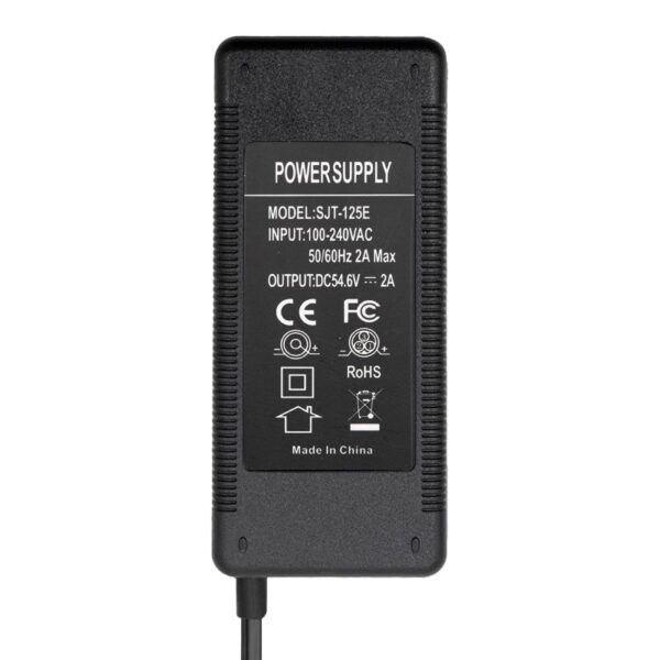 Cargador 48v (salida 54,6v) 2A conector GX16 - Imagen 2
