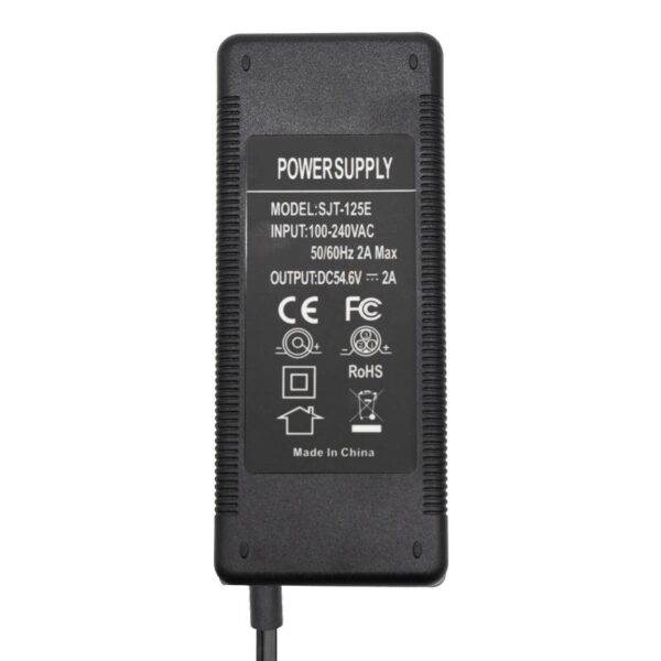 Cargador 48v (salida 54,6v) 2A conector XLR - Imagen 3